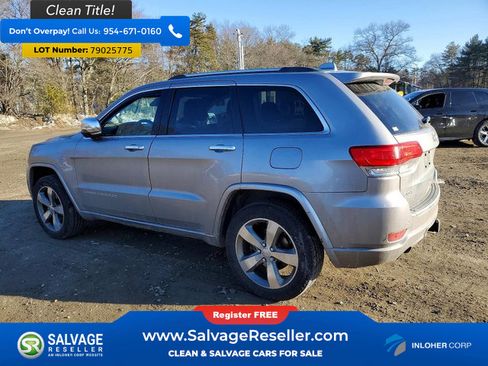 Used 2014 Jeep Grand Cherokee Overland w/ Advanced Technology Group image 3