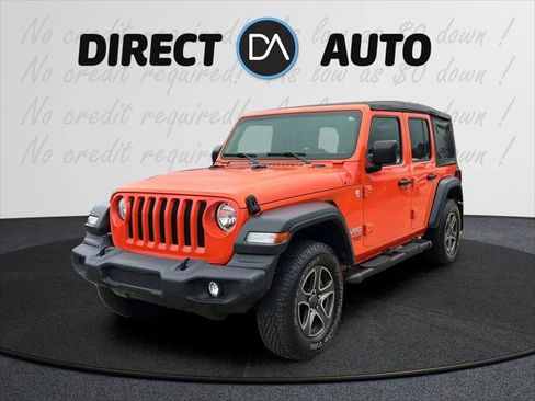 Certified 2018 Jeep Wrangler Unlimited Sport S image 1