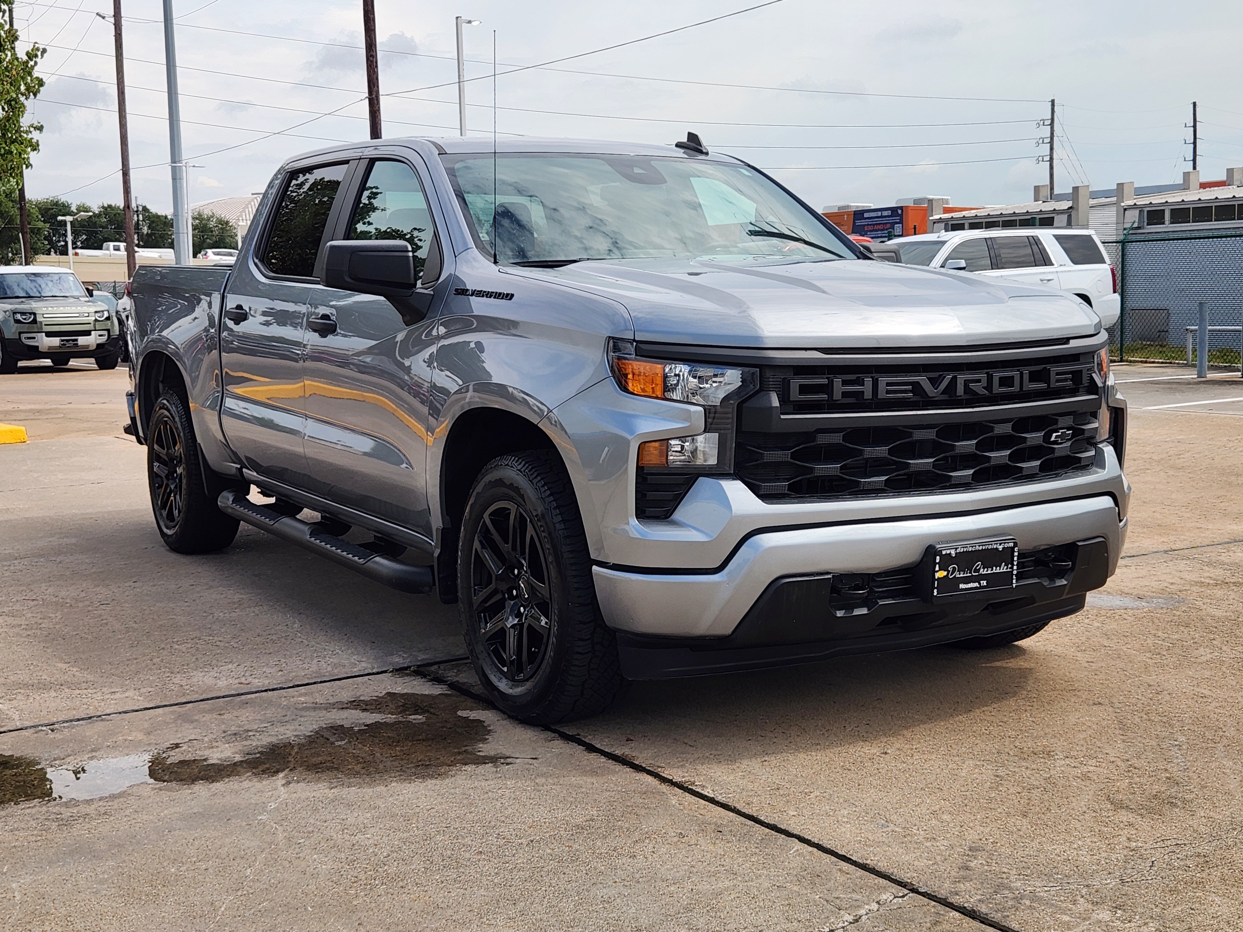 Used 2024 Chevrolet Silverado 1500 Custom w/ Turbomax Blackout Package RWD image 4