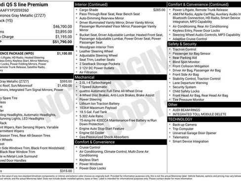 Certified 2023 Audi Q5 2.0T Premium w/ Convenience Package image 68