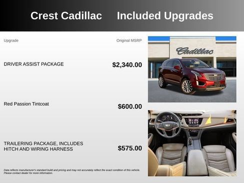 Used 2017 Cadillac XT5 Platinum w/ Driver Assist Package AWD/4WD image 5