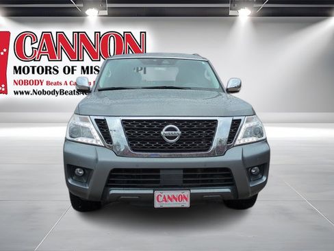 Used 2019 Nissan Armada Platinum w/ Captain's Chairs Package image 2