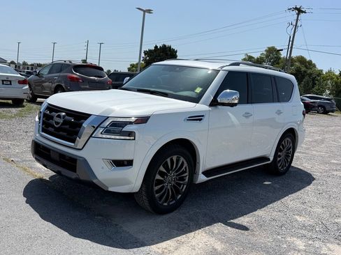 Used 2023 Nissan Armada Platinum w/ Captain's Chairs Package AWD/4WD image 45
