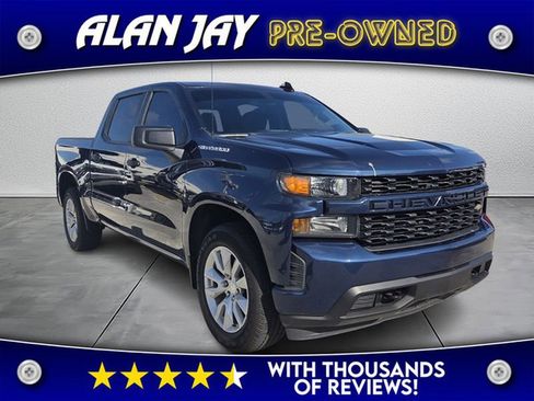 Used 2021 Chevrolet Silverado 1500 Custom image 1