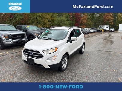 Used 2018 Ford EcoSport SE