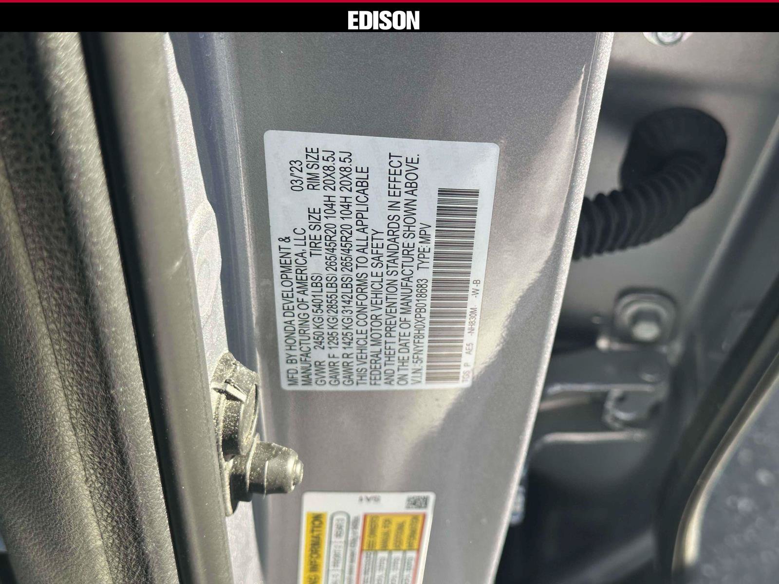 Used 2023 Honda Passport Elite image 34