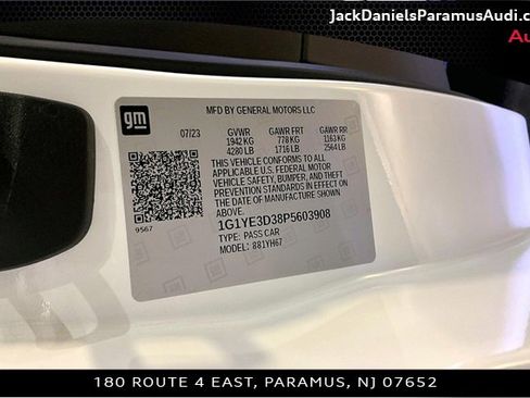 Used 2023 Chevrolet Corvette Z06 w/ Z07 Performance Package image 13