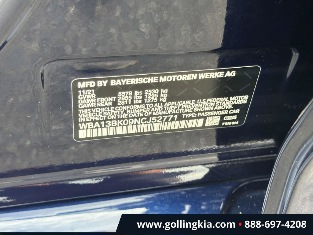 Used 2022 BMW M550i xDrive w/ Premium Package AWD/4WD image 32