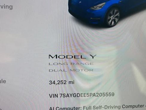 Used 2023 Tesla Model Y Long Range AWD/4WD image 8