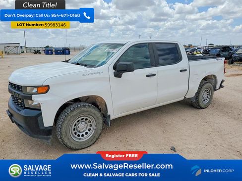 Used 2020 Chevrolet Silverado 1500 W/T w/ WT Value Package AWD/4WD image 1