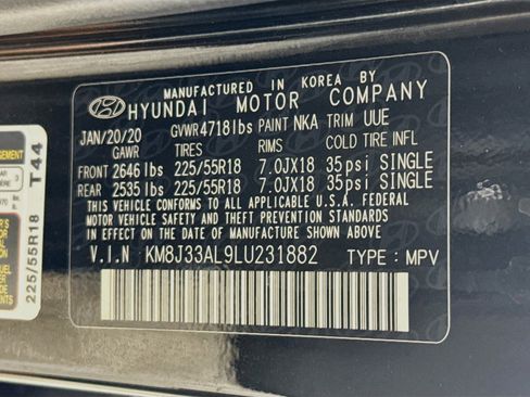 Used 2020 Hyundai Tucson Ultimate FWD image 40