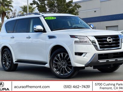 Used 2024 Nissan Armada Platinum w/ Captain's Chairs Package