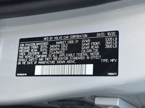 Used 2021 Volvo V90 T6 Cross Country AWD/4WD image 37