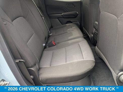 New 2026 Chevrolet Colorado W/T w/ WT Custom Package AWD/4WD image 24
