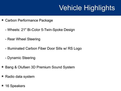 Used 2022 Audi RS e-tron GT w/ Carbon Performance Package image 20