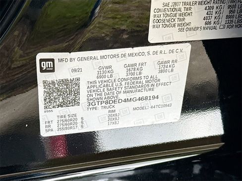Used 2021 GMC Sierra 1500 SLT image 34