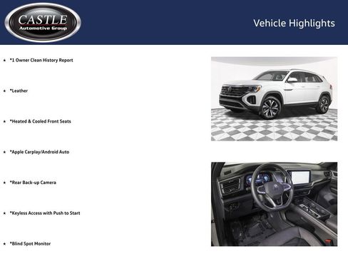 Used 2025 Volkswagen Atlas Cross Sport SE FWD image 4