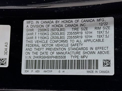 Certified 2023 Honda CR-V Sport Touring image 28