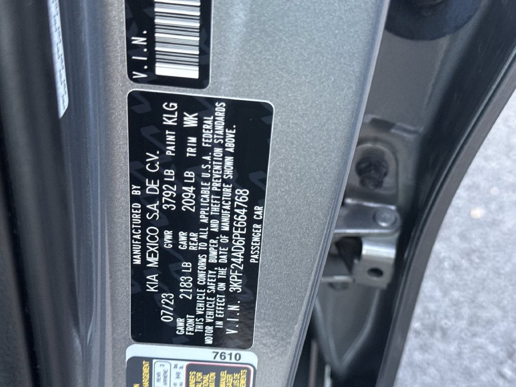 Used 2023 Kia Forte LXS w/ LXS Technology Package FWD image 26