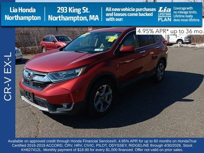 Used 2019 Honda CR-V EX-L