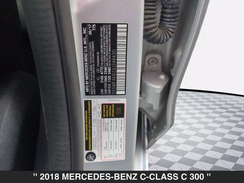 Used 2018 Mercedes-Benz C 300 4MATIC Sedan image 32
