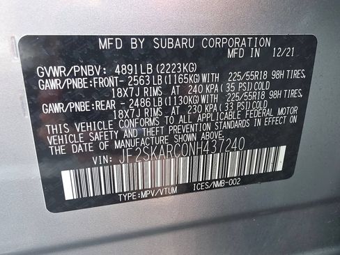 Used 2022 Subaru Forester Touring AWD/4WD image 13