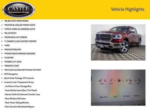 Used 2023 RAM 1500 Laramie AWD/4WD image 3