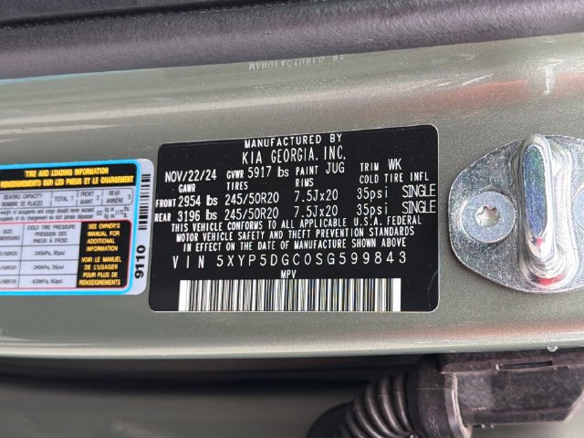 Certified 2025 Kia Telluride SX X-Line AWD/4WD image 30