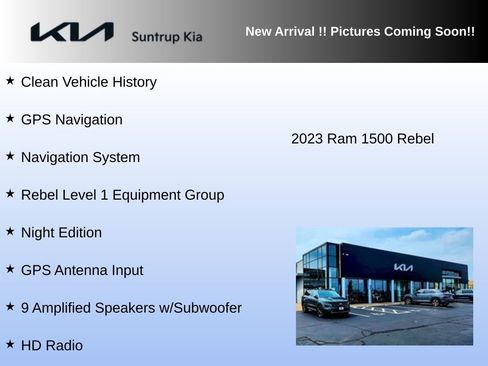 Used 2023 RAM 1500 Rebel w/ Rebel Level 1 Equipment Group image 5