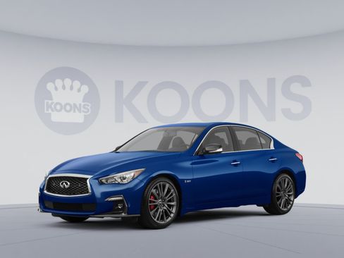 Used 2017 INFINITI Q50 Red Sport 400 RWD image 1