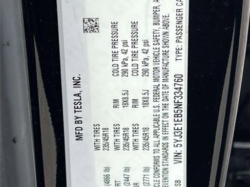 Used 2022 Tesla Model 3 Long Range image 20