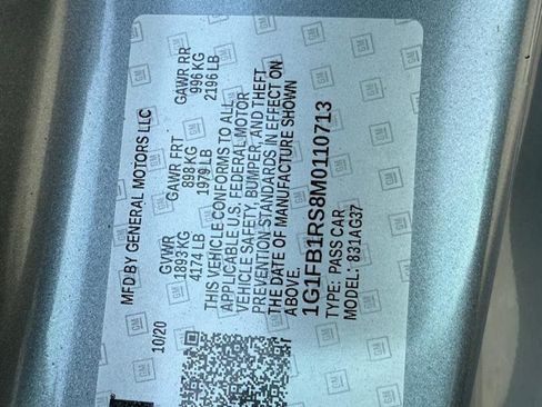 Used 2021 Chevrolet Camaro LT image 27