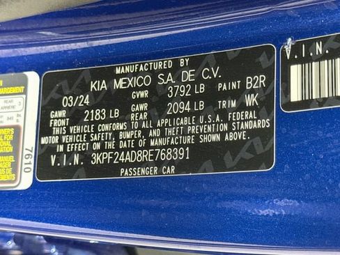 Used 2024 Kia Forte LXS FWD image 29