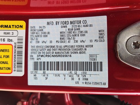 Used 2025 Ford Bronco Sport Outer Banks w/ Outer Banks Tech Package+ image 34