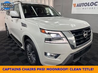 Used 2022 Nissan Armada SL w/ Captain's Chairs Package video 1