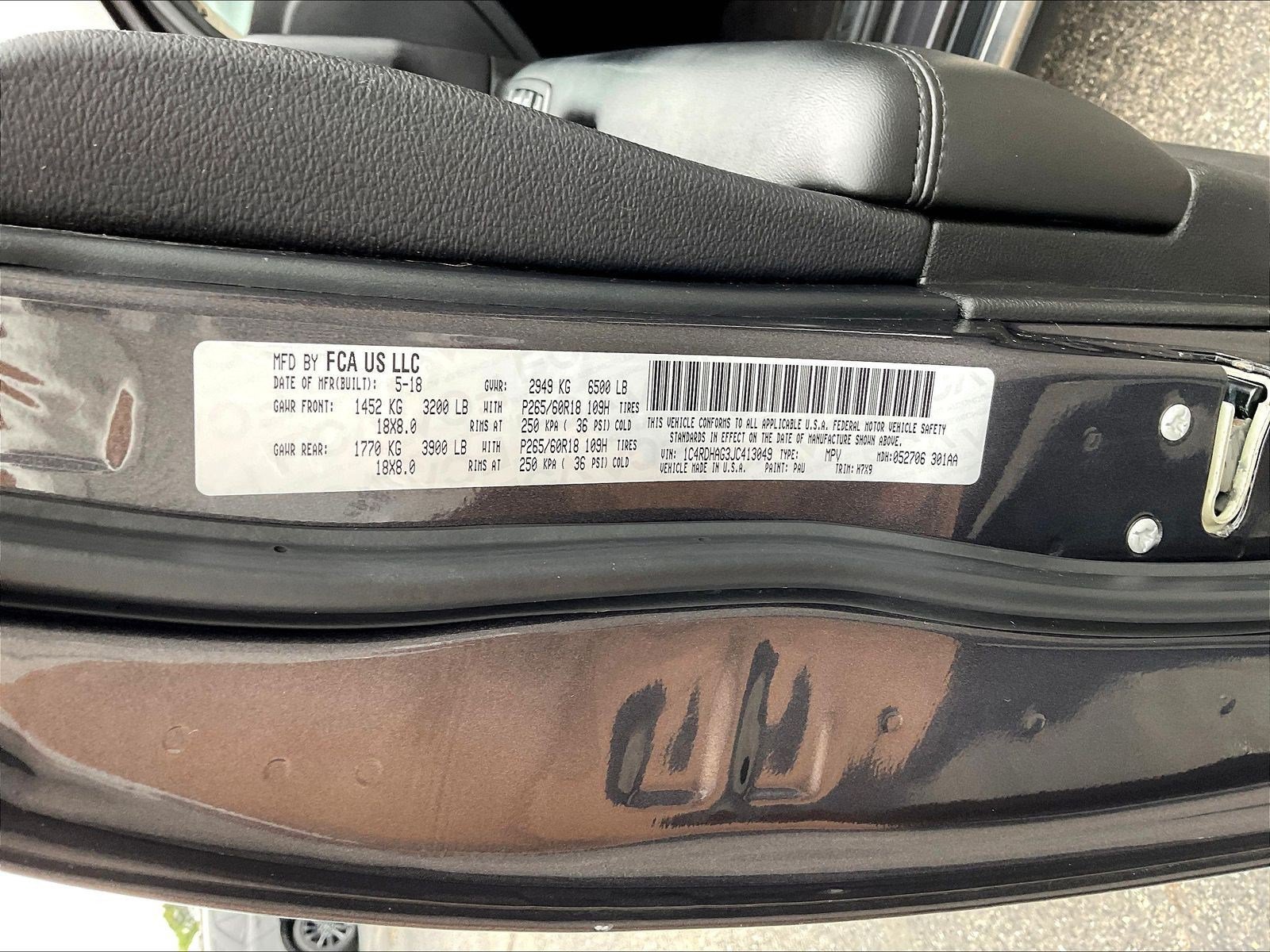 Used 2018 Dodge Durango SXT w/ 3rd Row Seating Group RWD image 19