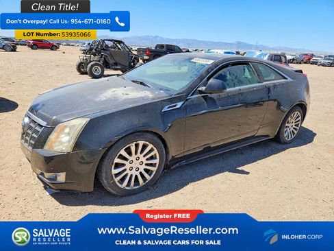 Used 2012 Cadillac CTS Performance w/ Performance Luxury Package RWD image 1