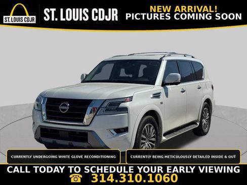 Used 2022 Nissan Armada SL w/ Captain's Chairs Package AWD/4WD image 1