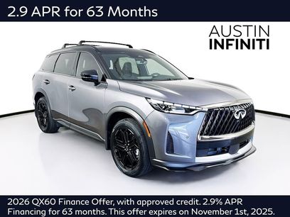 New 2026 INFINITI QX60 Luxe w/ Dark Cargo Package