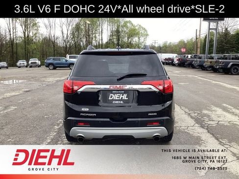 Used 2019 GMC Acadia SLE w/ Driver Alert Package I AWD/4WD image 6
