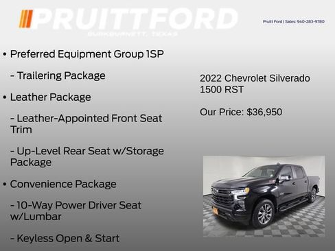 Used 2022 Chevrolet Silverado 1500 RST AWD/4WD image 31