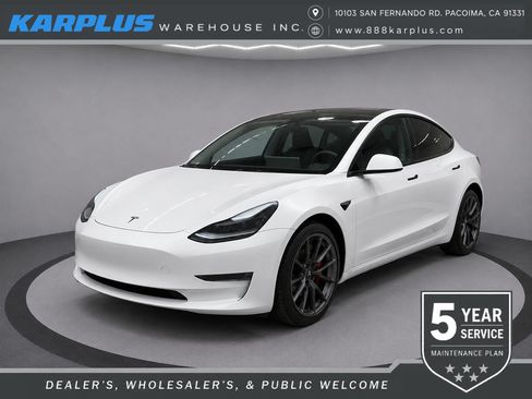 Used 2022 Tesla Model 3 Long Range AWD/4WD image 1