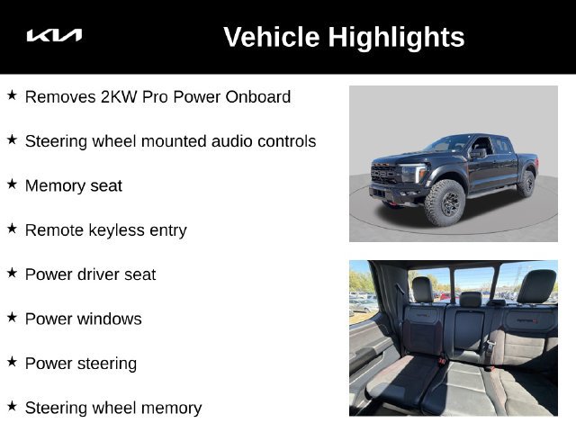 Used 2024 Ford F150 Raptor w/ Equipment Group 803A Raptor R AWD/4WD image 15