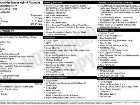 Used 2021 Toyota Highlander Platinum image 48