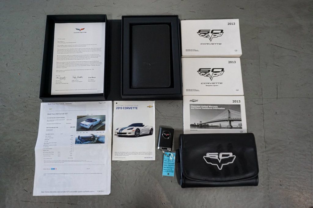 Used 2013 Chevrolet Corvette 427 Convertible w/ 1SC Preferred Equipment Group RWD image 98