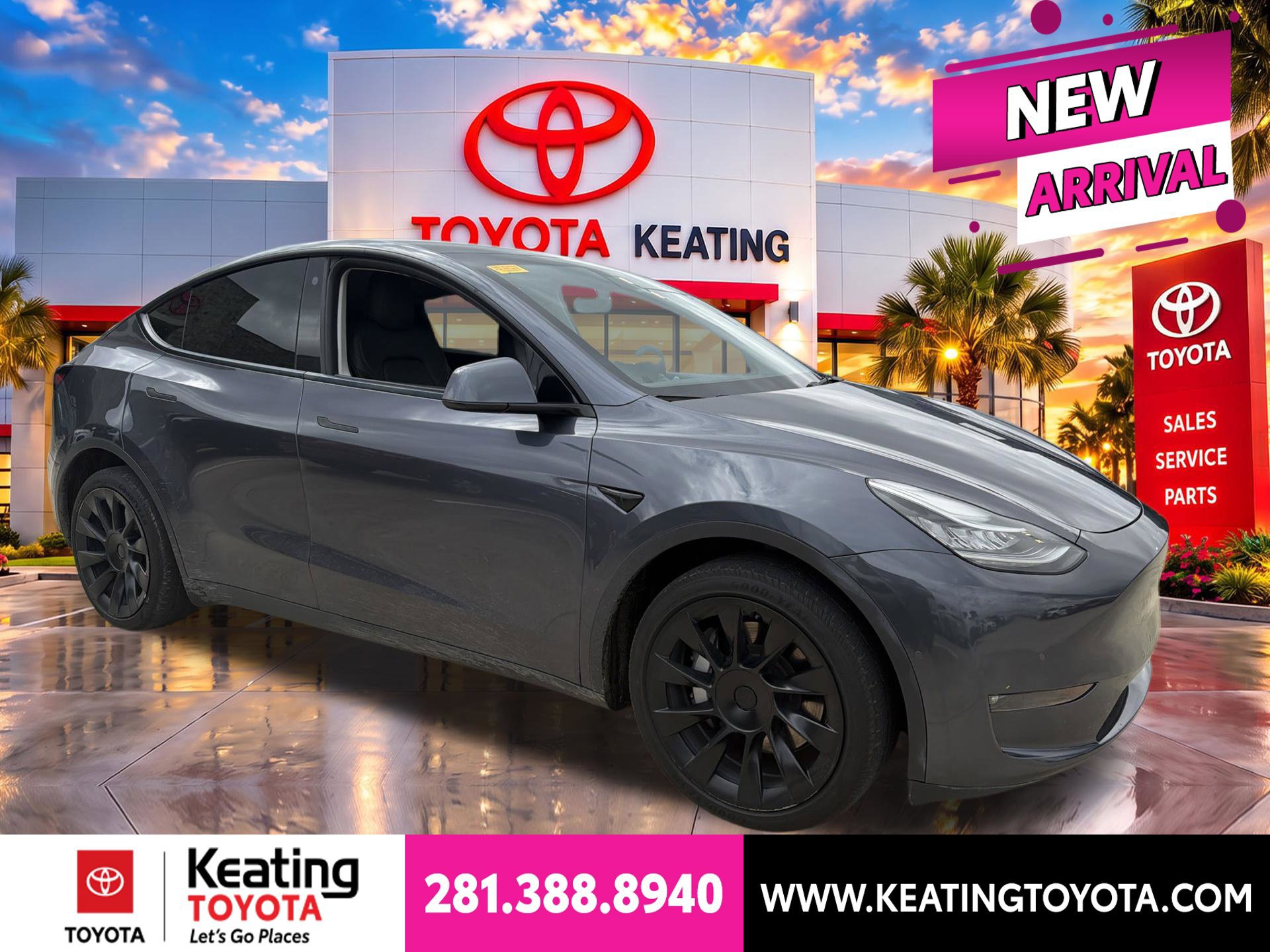 Used 2022 Tesla Model Y Long Range AWD/4WD image 1