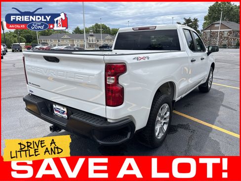 Used 2022 Chevrolet Silverado 1500 W/T w/ WT Value Package AWD/4WD image 8