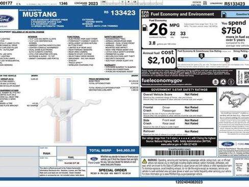 Used 2024 Ford Mustang Premium RWD image 4