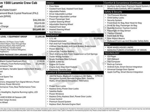 Used 2019 RAM 1500 Laramie image 2