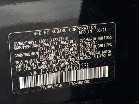 Used 2021 Subaru Forester Limited w/ Popular Package #3 AWD/4WD image 29
